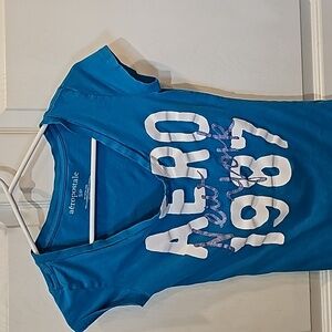 Aeropostle New York 1987  V-neck T-shirt